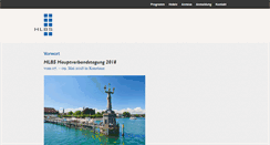 Desktop Screenshot of hauptverbandstagung.hlbs.de